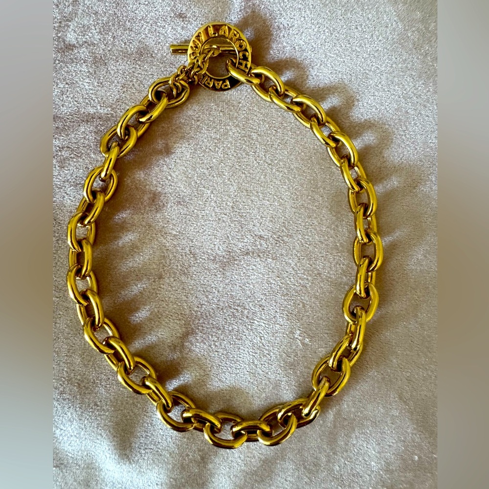 Vintage Guy Laroche Paris chain necklace